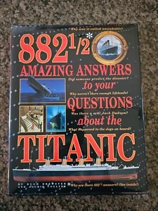 882 1/2 Amazing answers to your questions about the Titanic. HC. EUC - Picture 1 of 8