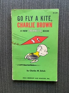 Go Fly A Kite Charlie Brown by Charles M. Schulz, 1960 Paperback - Picture 1 of 4