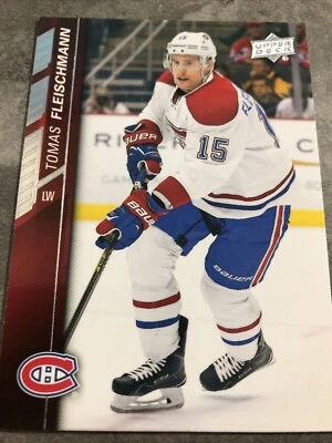 Tomas Fleischmann Canadiens 2015-16 Upper Deck #354 - Image 1 of 2
