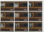 2009 PANANI DONRUSS AMERICANA TV STARS LOT OF 9 CARDS #1000 JUST AS PICTURED #B