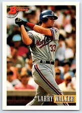 1993 Bowman Larry Walker Montreal Expos #100