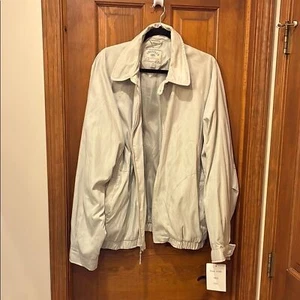 Aberdeen Collection field windbreaker Casual Jacket beige Men's XXL plus size - Picture 1 of 9