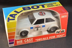 POLISTIL 1/25 TALBOT SUMBEAM LOTUS RALLYE DECALS FOR YOU VINTAGE CON SCATOLA - Foto 1 di 5