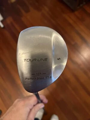 Tour Line Perfect Stainless 5 Wood 19* Graphite Shaft Reg Flex Left Handed - Image 1 of 4
