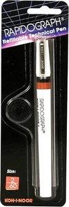 Rapidograph Technical Pen Point Size: 00mm, Line Width: 2.60 - Picture 1 of 3