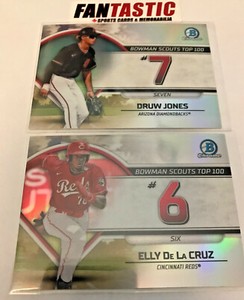 2023 Bowman Scouts' Top 100 Insert Card YOU PICK BTP-1 to BTP-100