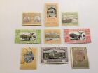 old stamps  ROMANIA   x  9