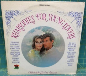 Midnight String Quartet – Rhapsodies For Young Lovers 1966 Vinyl LP Viva V-36001 - Picture 1 of 4
