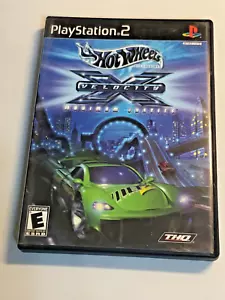 Hot Wheels Interactive VELOCITY MAXIMUM JUSTICE Sony PlayStation 2 PS2 2002 - Picture 1 of 4
