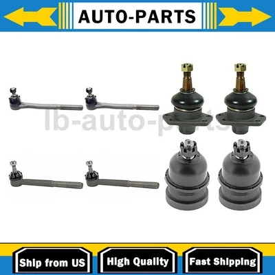 Extremos de varilla de amarre delanteros y rótula 8x para Oldsmobile Delta 88 1971-1976 7,5 L Foto 1 de 4