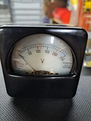Voltmètre PEKLY Marine Nationale  - Photo 1/4