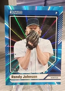 Randy Johnson 2024 Donruss Carolina Blue Laser /249 #66 Seattle Mariners - Bild 1 von 3