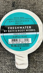 Bath & BodyWorks Freshwater Car Scent Refill Pod 💦🆕 - Picture 1 of 2