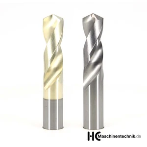 VHM Spiralbohrer Vollhartmetall Kernlochbohrer CNC Aluminium Stahl - Bild 1 von 5