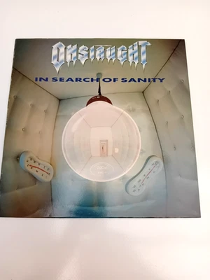 ONSLAUGHT IN SEARCH OF SANITY VINYL LP MINT CONDITION - Image 1 of 4