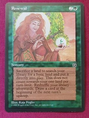 Magic The Gathering HOMELANDS RENEWAL green card MTG - Image 1 of 2