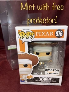 Funko POP! Woody as Mummy Pixar #976 Amazon Halloween Exclusive + Protector - Bild 1 von 11