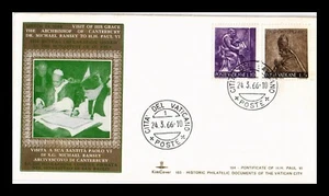 Dr Jim Stamps Vatican KimCover Cover Archbishop of Canterbury Visits Paul VI - Picture 1 of 2