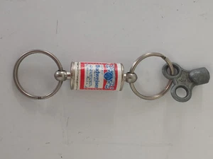 Vintage Bud Key Chain Beer Can "Gumball Machine keychain " & Radiator Valve Key* - Picture 1 of 3