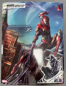 Square Enix - Play Arts Kai Spider-Man (Limited Colour Variant - BLACK SUIT) - Picture 1 of 7