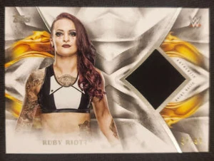 2019 Topps WWE Undisputed #UR-RB Ruby Riott Patch Relic Wrestling 67/99 - Picture 1 of 2