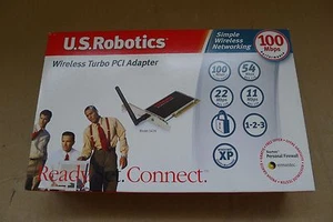 US Robotics Wireless Turbo PCI Adapter. Model 5416 - Picture 1 of 2