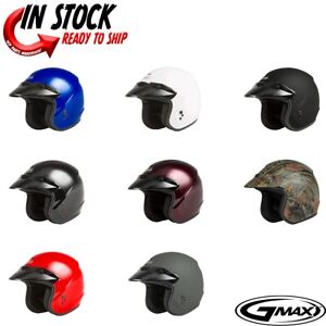 2024 GMAX OF-2 OPEN FACE MOTORCYCLE HELMET - PICK SIZE & COLOR