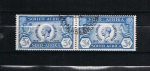 Sudáfrica 1935 marca libre 99/100 pares básculas usada - Imagen 1 de 2