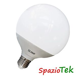 Lampadina LED E27 20W 220V luce sfera globo G120 passo vite grosso lampadine