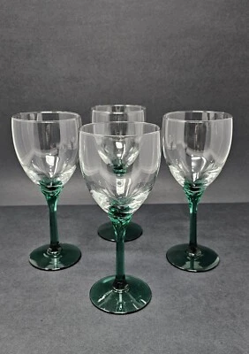 Juego de 4 copas de vino Libbey Domaine verde enebro 8" cristal agua Foto 1 de 4