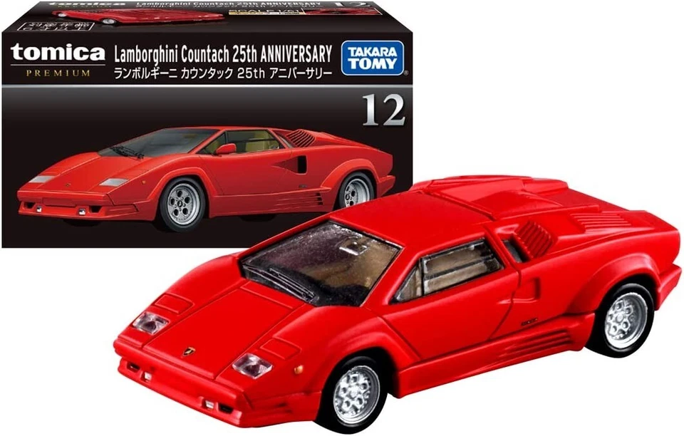 Tomica Premium 12 Lamborghini Countach 25th Anniversary