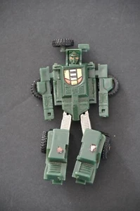 1983 FIGURINA VINTAGE BANDAI GOBOTS GEEPER CREEPER ESERCITO JEEP TRASFORMATORE - Foto 1 di 2