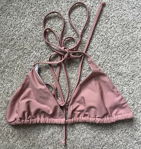Shein rosa Badeanzug String Bikini Oberteil - Medium - Bild 1 von 4