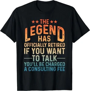 Funny Retired Art For Men Women Retiree Retired Retirement T Shirt S 3XL - Picture 1 of 5