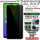 For Samsung M02 12 33 42 Anti-Spy Privacy Tempered Glass Screen Protector Cover