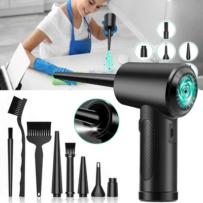 Elektrische Staubgebläse Druckluftspray für PC Reinigungsset Luftdruckspray - Bild 1 von 4