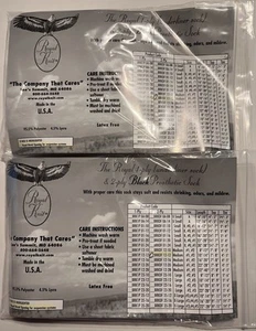 Lot of 2 The Royal Knit Prosthetic Sock 2-ply Black Medium BRKDF 12-12 BRAND NEW - Picture 1 of 4