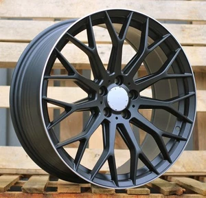 4X 18 Zoll C63 S63 AMG Style Felgen Schwarz 5X112 passend für Mercedes E S... - Bild 1 von 5