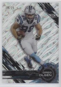 2015 Topps High Tek Pattern 1 diffusore nuvole erba/onde /25 Greg Olsen #59 - Foto 1 di 3