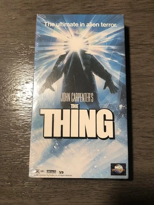 The Thing (VHS, 1996) NEW Sealed John Carpenter 1982 - Image 1 of 4