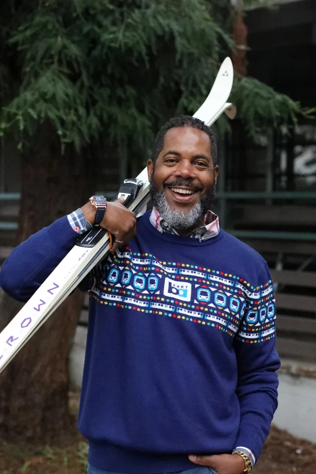 Рождественский праздничный свитер BART (Bay Area Rapid Transit) 2025 г. — размер XL — очень большой - Изображение 1 из 1