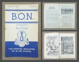 RAF 48 AIR SCHOOL MAGAZINE 1943, Bomb-Aimers, Observers & Navigators - S. Africa - Picture 1 of 19