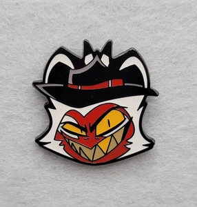 Helluva Boss Crim Crimson Enamel Pin Vivziepop Sharkrobot Shark Robot - Picture 1 of 22