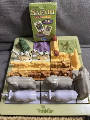 Thinkfun Games SAFARI: RUSH HOUR JUNGLE ESCAPE Game logic  - Image 1 of 4
