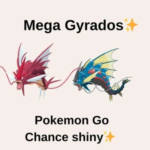 Mega Gyrados  invite 5 Pokemon go - Picture 1 of 5
