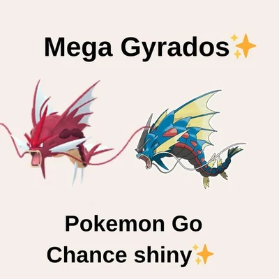 Mega Gyrados  invite 5 Pokemon go - Image 1 of 4