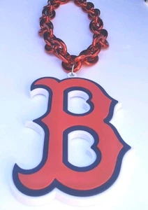 New Boston Red Sox 34 inches Necklace Chain BIG 3D Foam Logo - Picture 1 of 8
