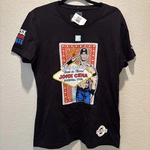 John Cena Farewell Tour 2025 Las Vegas Tee Wrestlemania 41 SZ 2XL LADIES ✅ - Picture 1 of 7