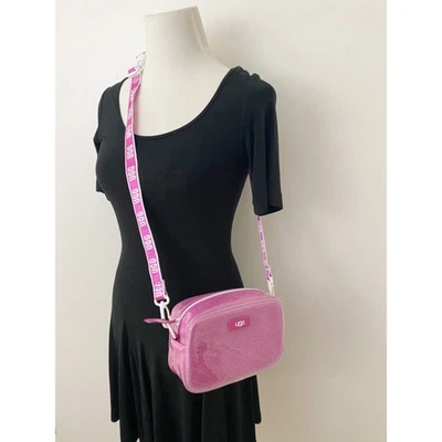 New Ugg Janey II Purse Crossbody Clutch Belt Bag Pink - Image 1 of 4