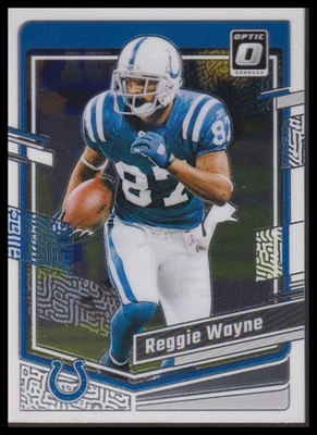 2023 Panini Donruss Optic - Reggie Wayne #80 - Image 1 of 2